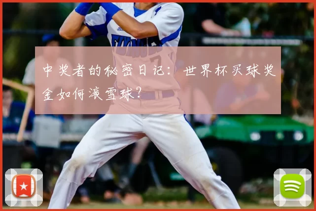 中奖者的秘密日记：世界杯买球奖金如何滚雪球？
