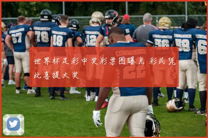 世界杯足彩中奖彩票图曝光 彩民凭此喜提大奖
